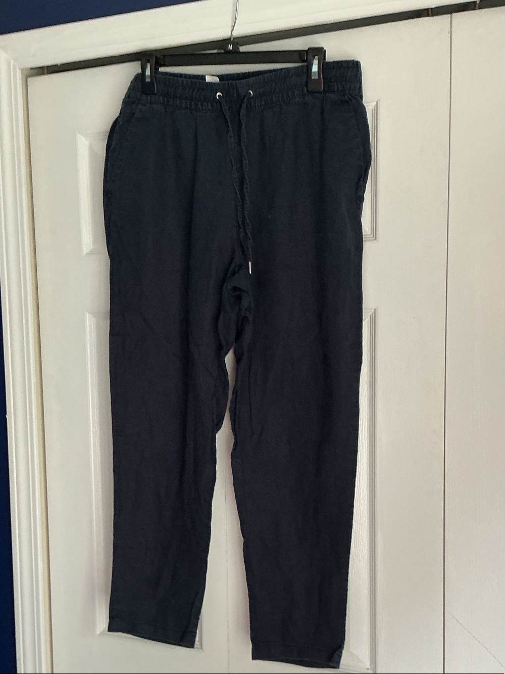 H&M Black Drawstring Jogger Pants
